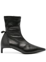 Courrèges bottines Spilla 45 mm en cuir - Noir