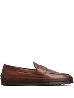 Tod's mocassins Gomma en cuir - Marron