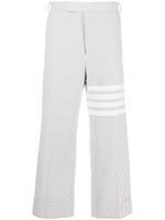 Thom Browne 4-Bar stripe tailored trousers - Gris - thumbnail