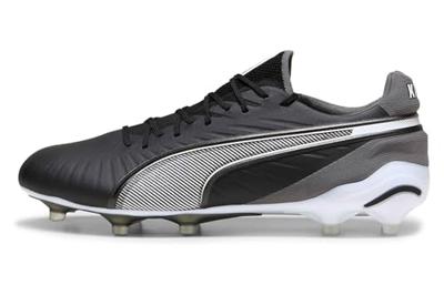 Puma Koning Ultimate FG/AG PUMA Black-PUMA White-Cool DAR, Zwart Wit Cool Donkergrijs, 43 EU