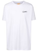 Amir Slama t-shirt à logo imprimé - Blanc