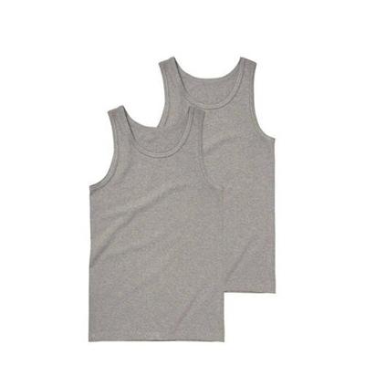 HEMA hemd (set van 2 ) grijs