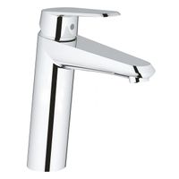 GROHE Eurodisc Cosmopolitan waterbesparende wastafelkraan medium 35mm met temperatuurbegrenzer chroom 23449002 - thumbnail