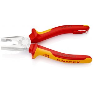 Knipex 03 06 180 T VDE Combinatietang 180 mm DIN EN 60900, DIN ISO 5746