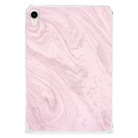 Apple iPad mini 6 (2021) Tablet Back Cover Marble Pink - Origineel Cadeau Vriendin