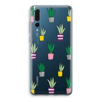 Sanseveria: Huawei P20 Pro Transparant Hoesje