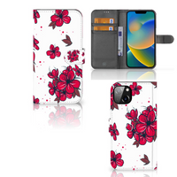 iPhone 14 Plus Hoesje Blossom Red - thumbnail