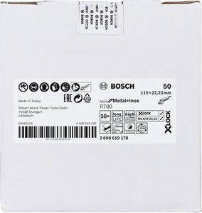 Bosch Accessories 2608619178 Bosch Diameter 115 mm Boordiameter 22.23 mm 1 stuk(s)