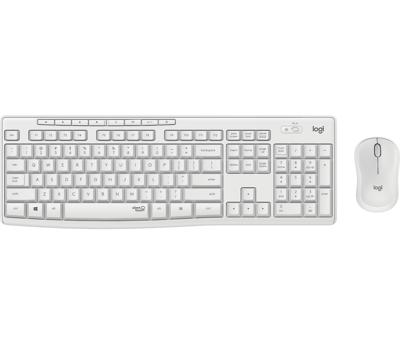 Logitech MK295 Silent Wireless Combo toetsenbord RF Draadloos QWERTZ Zwitsers Wit
