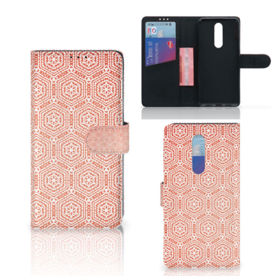 OnePlus 7 Pro Telefoon Hoesje Pattern Orange