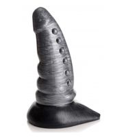 Beastly Tapered Bumpy Silicone Dildo