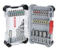Bosch 35 x extra harde schroefbit- en metalen HSS boorset, 35-delig (197 x 110,5 mm, professionele accessoires schroevendraaier, boormachine)