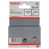 Bosch Accessories 2609200206 Nieten met plat draad Type 52 1000 stuk(s) Afm. (l x b) 10 mm x 12.3 mm - thumbnail