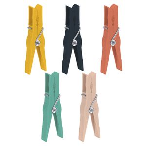 Urban Living Basic Grip wasknijpers - 52x - kunststof - 7 cm