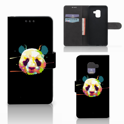 Samsung Galaxy A8 2018 Leuk Hoesje Panda Color