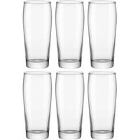 12x Stuks Fluitjes Bierglazen 400 Ml - Bierglazen - Glazen Voor Bier