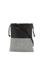 Alexander Wang pochette à ornements en strass - Noir