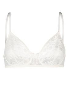 ERES Trèfle full-cup bra - WHITE