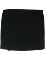 Valentino Garavani Mini wikkelrok - Zwart