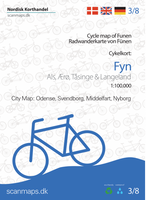 Fietskaart 3 Fyn - Funen (Denemarken) | Scanmaps - thumbnail