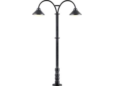 Viessmann Modelltechnik H0 Perronlantaarn Dubbel Kant-en-klaar model 6109 1 stuk(s)