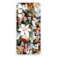 Case voor Samsung Galaxy A15 Dark Flowers - thumbnail