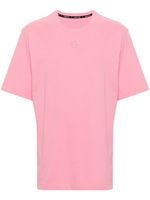 Marine Serre t-shirt en coton à logo Crescent Moon - Rose