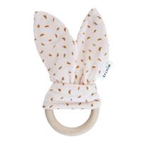 Trixie Bijtring Moonstone Juninor 17 Cm Katoen/hout Roze