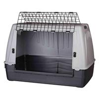 Trixie reismand journey grijs/donkergrijs 100x65x60 cm