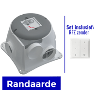 Zehnder Woonhuisventilator Comfofan Silent (Randaarde) + RFZ zender