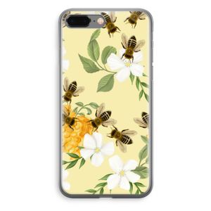 No flowers without bees: iPhone 8 Plus Transparant Hoesje