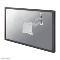 Neomounts FPMA-W830 Monitor-wandbeugel 1-voudig 25,4 cm (10) - 68,6 cm (27) Zilver Kantelbaar, Zwenkbaar - thumbnail