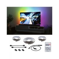 Paulmann TV Strips 65 Zoll 78881 LED-strip basisset Met USB-aansluiting 5 V 2.4 m RGB 1 set(s) - thumbnail