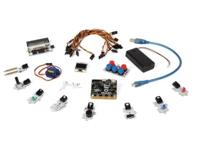 Whadda Micro:bit® Tinkerkit, educatieve set voor het ontwikkelen van programmeer- en elektronicavaardigheden, met micro:bit® V2, diverse plug & play sensorboards, servomotor, PIR- & OLED-modules,