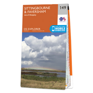 Wandelkaart - Topografische kaart 149 OS Explorer Map Sittingbourne, F