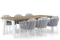 Santika Novita/Glasgow 240 cm dining tuintafel 7-delig