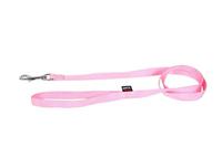 Martin sellier looplijn voor hond basic nylon roze 16 MMX120 CM
