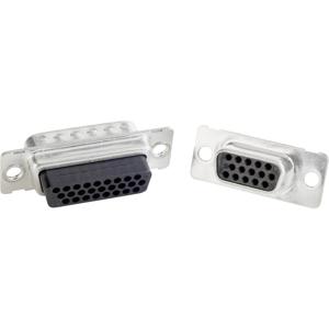 Conec 164X11959X D-sub female connector 180 ° Aantal polen: 26 Crimpen 1 stuk(s)