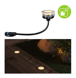 Paulmann P+S Floor insect friendly 94721 Verlichtingssysteem Plug&Shine LED-tuinspot uitbreidingsset LED 2 W Goud Zilver