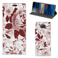 Bookcase Sony Xperia 10 Watercolor Flowers