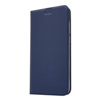 Shop4 - Nokia 5.1 Plus Hoesje - Book Case Business Donker Blauw