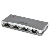 Exacompta Com Hub Adatattore USB op Seriële DB9 RS232 met 4 poorten met Bus.