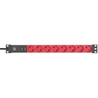 Alu-Line 19 Rack Mount Power Strip | Schuko to 12 x Schuko