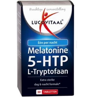 Lucovitaal Lucovitaal Melatonine L-tryptofaan 0.1mg (30tb) Lucovitaal Lucovitaal Melatonine L-tryptofaan 0.1mg (30tb)