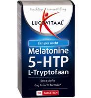 Lucovitaal Lucovitaal Melatonine L-tryptofaan 0.1mg (30tb)