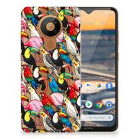 Nokia 5.3 TPU Hoesje Birds - thumbnail