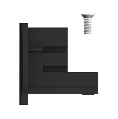 Paulmann 91384 ProRail3 Endcap 230V-kabelsysteemcomponenten Eindstuk ProRail3 Zwart