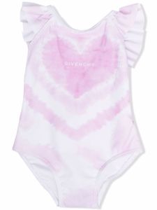 Givenchy Kids maillot de bain à volants - Rose