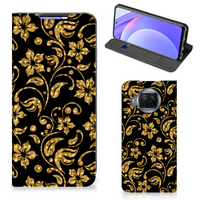 Xiaomi Mi 10T Lite Smart Cover Gouden Bloemen