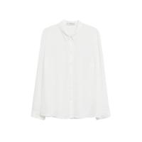 Violeta by Mango blouse van gerecycled polyester wit